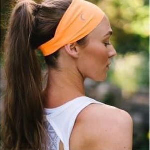 Zyia Neon Orange Light N Tight Headband